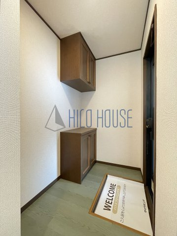 メゾン志藤Bの玄関