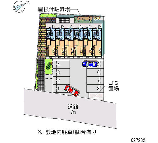 レオパレスアクエリウスの区画図|画像4
