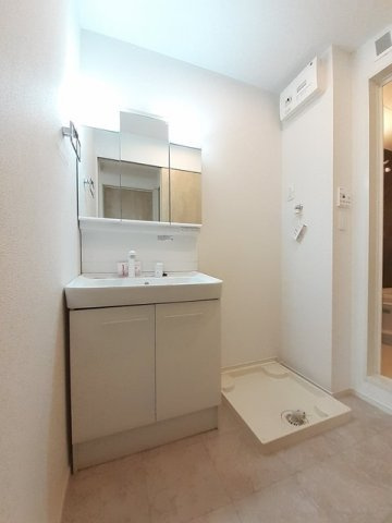 ドエル　Ｆ・Ｔ・Ｋ　Ⅵ番館の洗面所|洗面所です