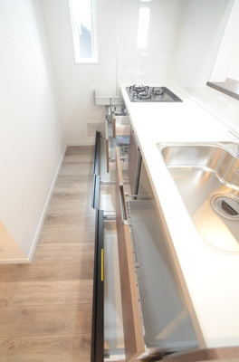 【キッチン】 | 座間市立野台2丁目 新築戸建て　全3棟【仲介手数料無料】