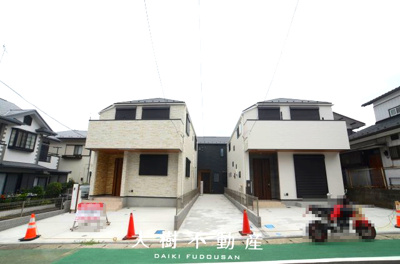 【外観】 | 座間市立野台2丁目 新築戸建て　全3棟【仲介手数料無料】 | 建物完成しました！！内見可能です♪