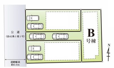 【区画図】 | 座間市立野台2丁目 新築戸建て　全3棟【仲介手数料無料】 | □■海老名市を中心に地域密着で営業している不動産会社です■□
