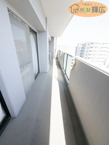 ネオグランデ坂田町・姫路駅北　10階のバルコニー
