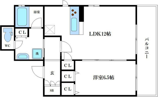 プレサンスロジェ本町の間取り