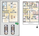 【間取り】 | 2号棟