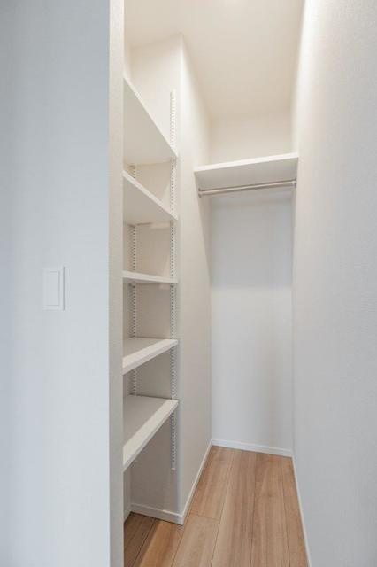 ジオエント町屋の収納|オープンクロゼット