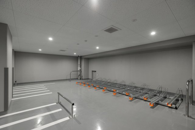 ジオエント町屋のその他共用部分|駐輪場