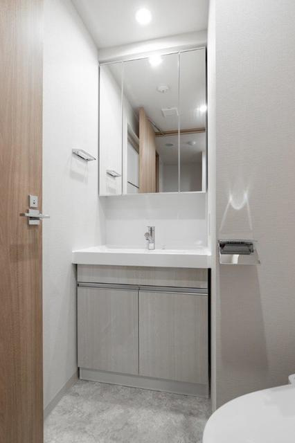 ジオエント町屋の洗面所