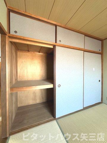 KTハイツの収納|便利な収納スペースです