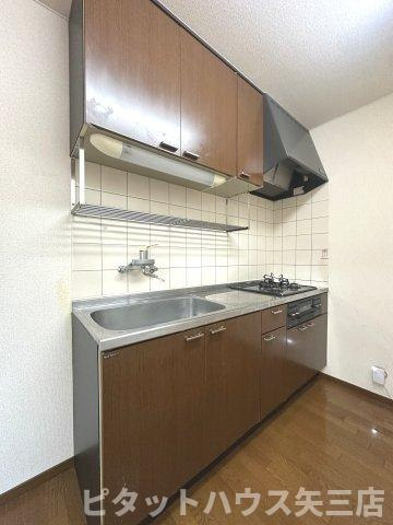 KTハイツのキッチン|使いやすいキッチンです