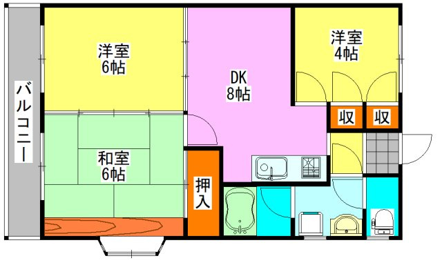 【間取り】 | ヒルトップ・ガーデン