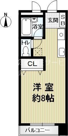 ジオコート桂の間取り