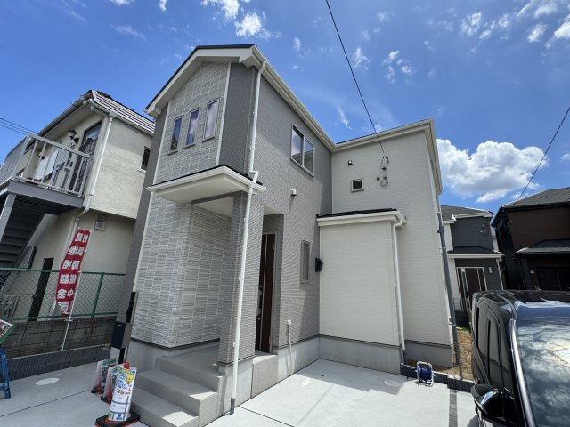 松戸市西馬橋広手町新築戸建（西馬橋広手町Ⅱ）の外観|B号棟外観・完成済み内覧可能です！