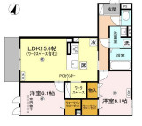 LA　Maison高羽町の間取り