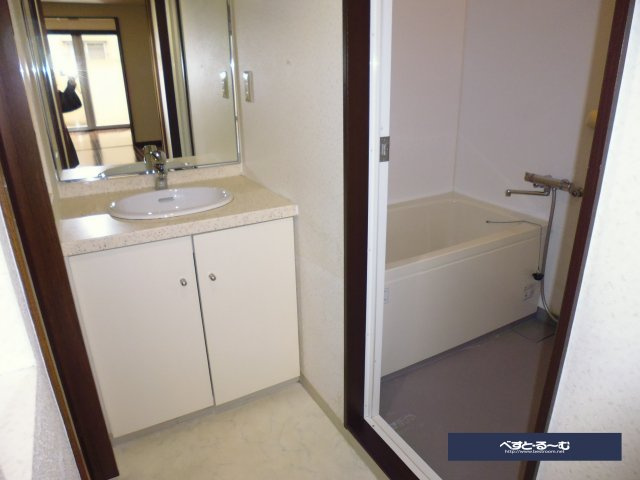 エザンス1の洗面所