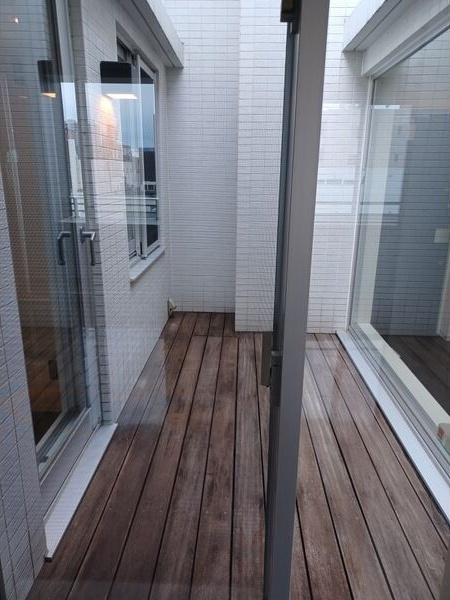 白川公園パークマンションのバルコニー