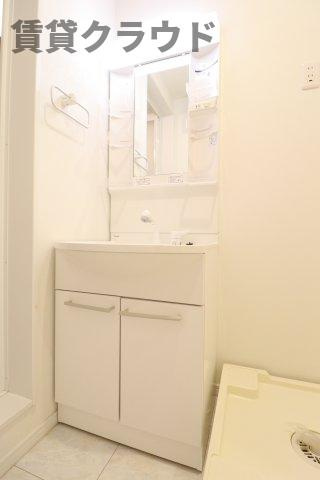 TF蘇我の洗面所|朝の身支度に欠かせない独立洗面台♪
