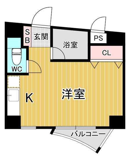 【間取り】 | ステイツ久留米