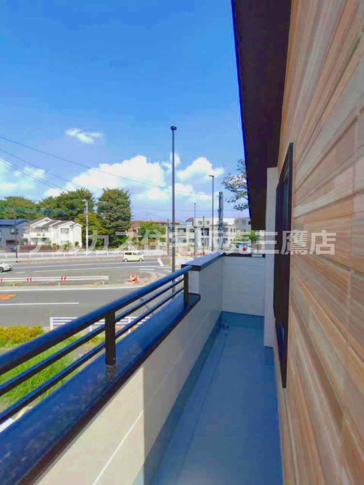 三鷹市牟礼１丁目 京王井の頭線 久我山駅 新築一戸建てのバルコニー