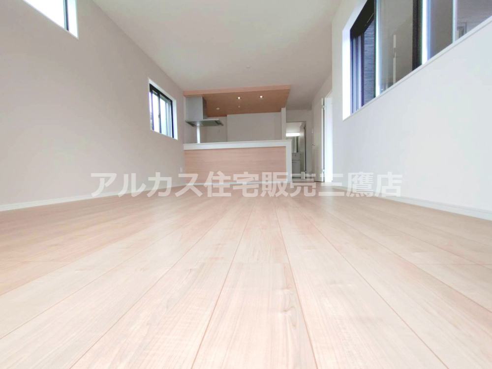 三鷹市牟礼１丁目 京王井の頭線 久我山駅 新築一戸建ての居間・リビング