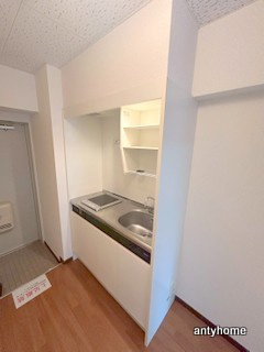ノルデンハイム上新庄2　仲介手数料無料のキッチン