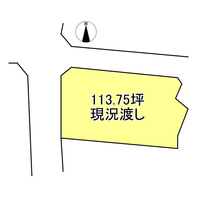 西条市氷見乙1998-13　土地の土地図
