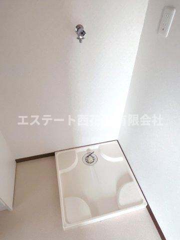 コーポKの設備|洗濯機置き場