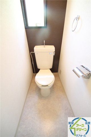 タウンハウスドミールA棟のトイレ