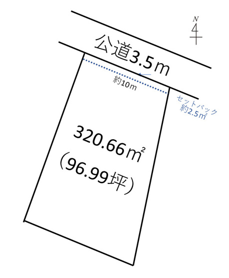【土地図】 | 深谷市稲荷町2丁目 1450万 土地