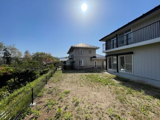 【庭】 | 福島市南向台1丁目　中古住宅