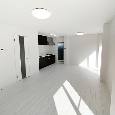 【居間・リビング】 | 福島市南向台1丁目　中古住宅