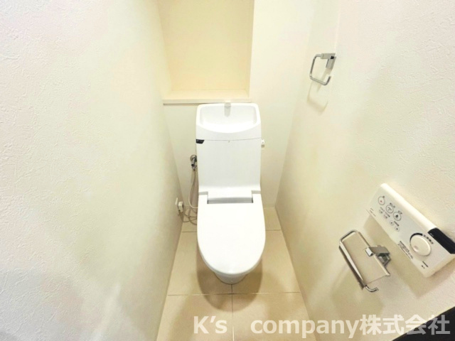 茅ヶ崎市本村4丁目　ジェームス湘南のトイレ|シンプルで使い勝手の良いトイレ☆