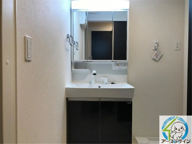 エクセルタウンの洗面所|パース写真