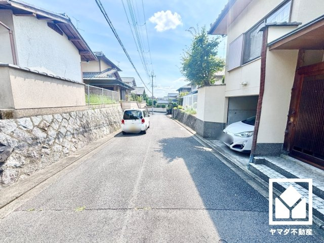 伏見区深草南明町の前面道路含む現地写真