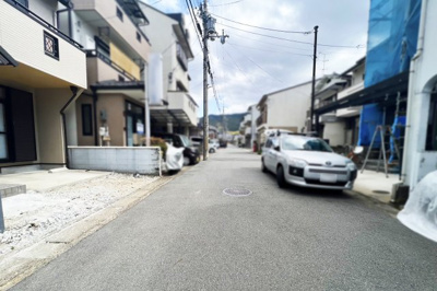 【前面道路含む現地写真】 | 伏見区醍醐南西裏町　中古戸建 | （株）ゆいホームでは、ご購入・ご売却・住宅ローンなどのあらゆるご相談にお応えします。まずはお気軽にお電話下さい。