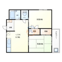 【間取り】 | コーポ澄　間取り