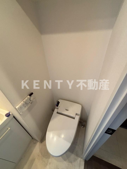 【トイレ】 | レジディア大森東 | 落ち着いた色調のトイレです