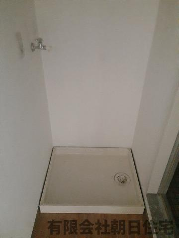 【設備】 | グレース上乃木 | 洗濯機置き場です。