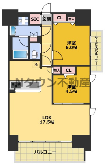 【間取り】 | プレサンスロジェ泉 | 間取りです。