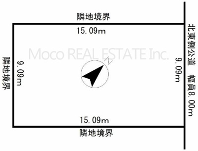 【区画図】 | 北見市南仲町中古住宅