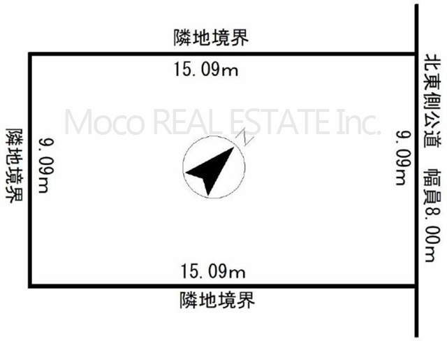 【区画図】 | 北見市南仲町中古住宅