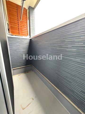 TJ平池A棟のバルコニー