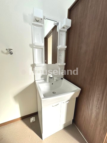 TJ平池A棟の洗面所