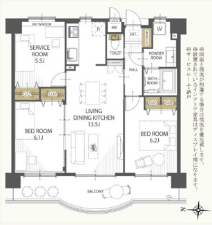 【間取り】 | 藤和シティコープ篠崎