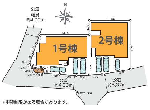ケイアイグレイス／南区富合町１期／１号棟の区画図