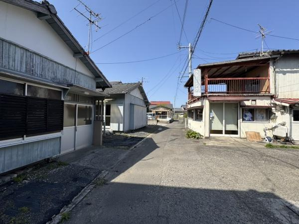 宮崎市恒久　土地の前面道路含む現地写真