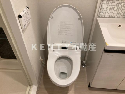 【トイレ】 | パークキューブ大井町レジデンス | コンパクトで使いやすいトイレです