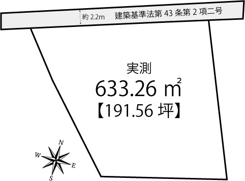 波多江駅北1丁目　売地の土地図