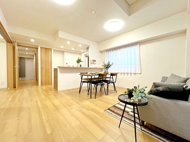 フェイムビューテラス港南中央の居間・リビング