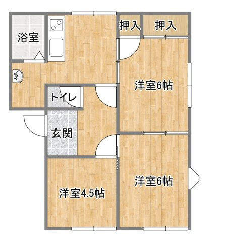 くぼた遊はうすの間取り